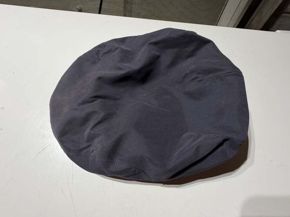 WP by Weatherproof Flat Cap Ivy Newsboy Hat in Black